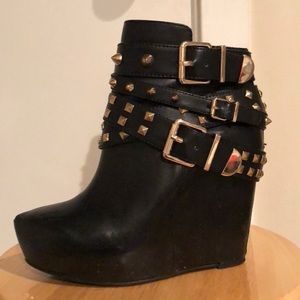 Wedge Moto boots